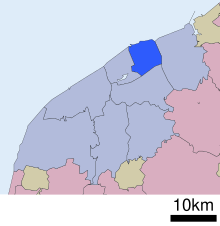 Higashi-ku in Niigata City.svg