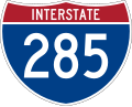 Straßenschild „Interstate 285“