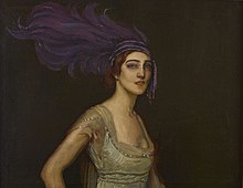 Porträt von Antonio de la Gandara: Ida Rubinstein