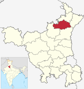 Kart over Kurukshetra