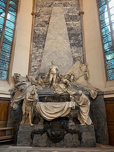 Funerary monument of Maurice de Saxe in Saint Thomas Church, Strasbourg