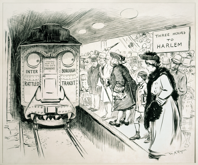 Metroul din New York City în 1905