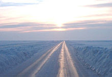 Le pont de glace.