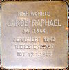 Jakob Raphael Stolperstein.JPG