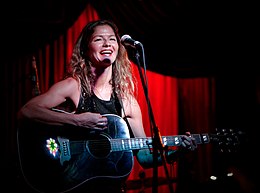 Hennessy performing in 2015 Jill Hennessy at The Mint - 13.jpg