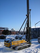 A Junttan purpose-built piledriving rig in Jyvaskyla, Finland Junttan piling machine in Jyvaskyla.jpg