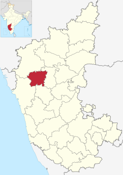 Дхарвад на карте