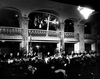 <span class="mw-page-title-main">National Prayer Breakfast</span> American yearly religious event