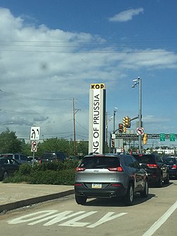 Skyline of King of Prussia