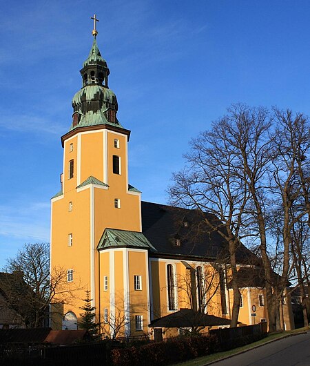 Kirche Scheibenberg SW