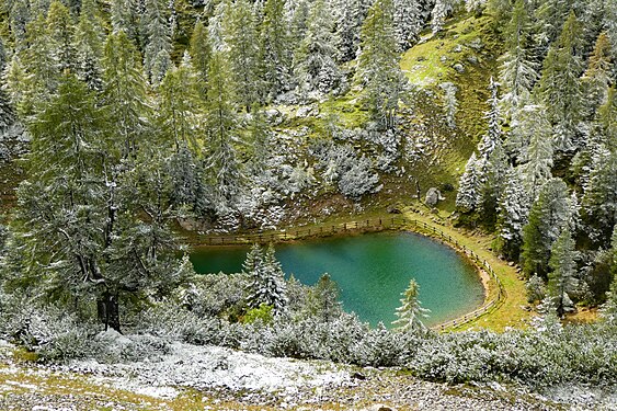 Little sea in the Rofan Mountains, Austria