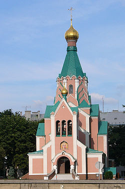 Szent Gorazd ortodox templom Olomoucban