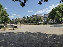 Oranienplatz in Berlin