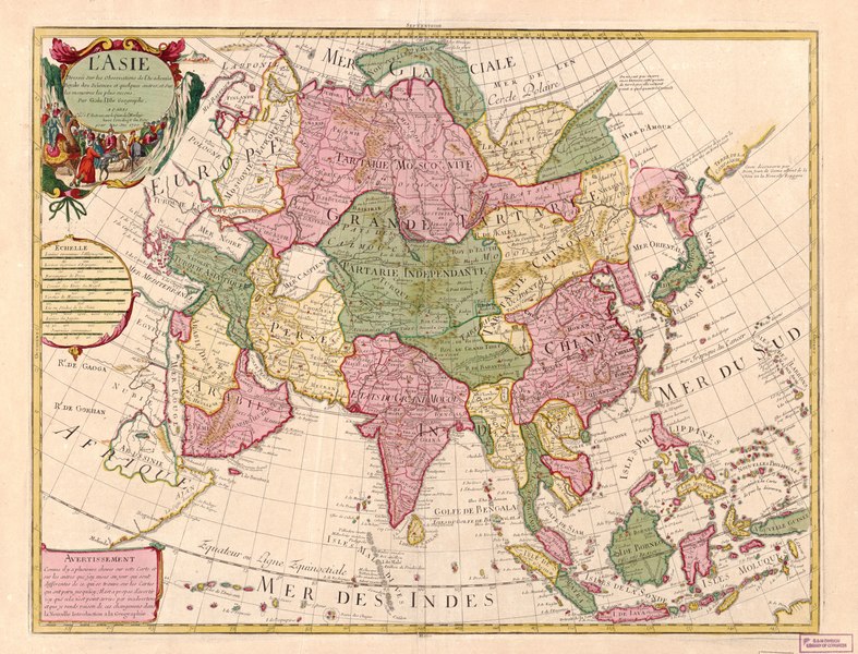 File:L'Asie - dresée sur les observations de l'Academie Royale des Sciences et quelques autres, et sur les memoires les plus recens. LOC 2006636641.tif