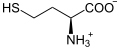 Deutsch: Struktur von L-Homocystein English: Structure of L-homocysteine