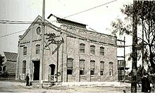 A standard LARy Substation - this is the Soto substation in 1913 LARy Soto Substation in 1913.jpg
