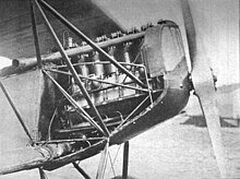 Captured D.VII with an American Liberty L-6 engine installed for testing