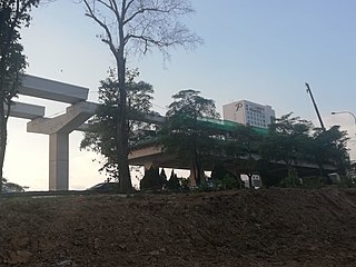 <span class="mw-page-title-main">Klang Jaya LRT station</span> Railway station in Klang, Malaysia