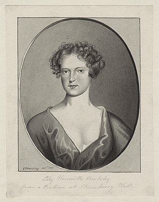 <span class="mw-page-title-main">Lady Henrietta Berkeley</span> English aristocrat