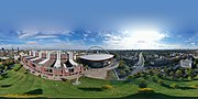 Miniatuur voor Bestand:Lanxess Arena Köln – 360° Panorama aus 50 m Höhe – Oktober 2022.jpg