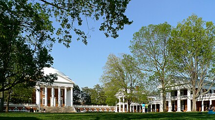 The University of Virginia, Jefferson's "Academical Village"