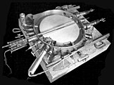 Ernest Lawrence's 27-inch (690 mm) cyclotron