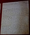 Letter from Joseph Paxton to his wife Sarah, Como, Italy, 14 October 1838 - Chatsworth House - Derbyshire, England - DSC03385.jpg