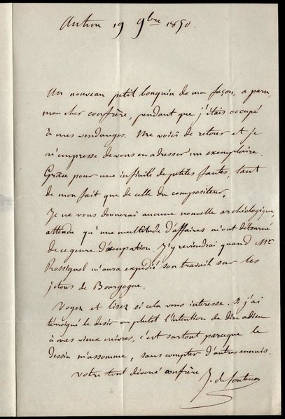 File:Lettre de Joseph Fontenay à Anatole de Barthélémy du 19 novembre 1850.pdf