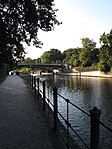 Lichtensteinbrücke over the Landwehrkanal at the park Tiergarten