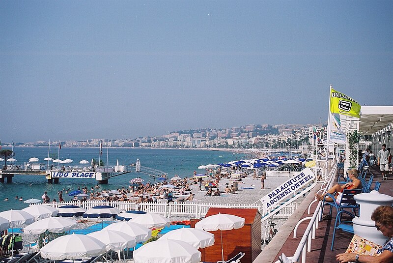 File:Lido plage in Nice.jpg