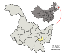 Location of Qitaihe Prefecture within Heilongjiang (China).png