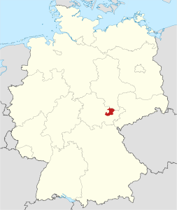 Circondario della Saale-Holzland – Localizzazione