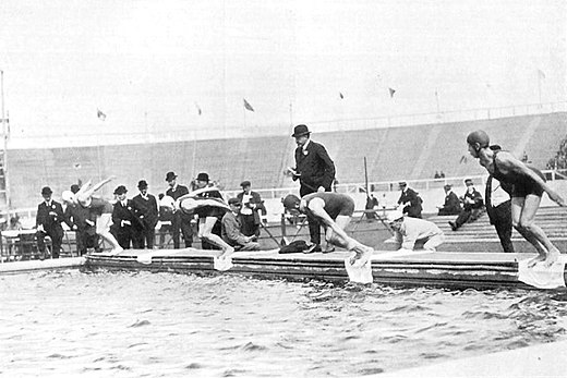 zwemmen op de Olympische Zomerspelen 1908