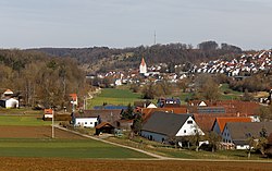 Lonsee Ansicht vom Hörnenweg 2020 yil 03 08.jpg