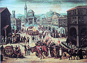 Looting of the Churches of Lyon by the Calvinists 1562