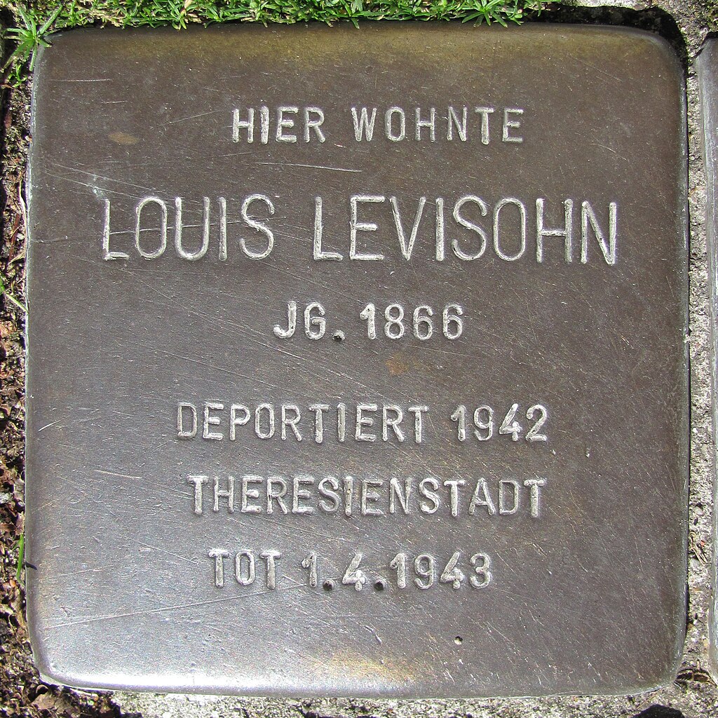 Louis Levisohn - Wandsbeker Königstraße 38 (Hamburg-Wandsbek).Stolperstein.nnw.jpg