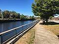 English: Looking up the Northern Canal below the hydro locks