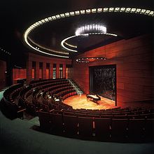 The chamber music hall