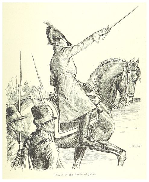 File:MECHELIN(1894) p341 Georg Carl von Döbeln in the Battle of Jutas.jpg