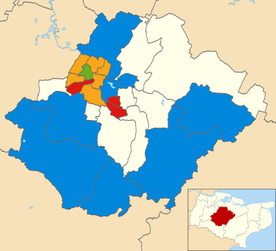 Maidstone UK ward map 2022.svg