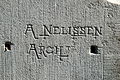 La firma dell'architetto