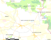Saint-Julien-de-Vouvantes所在地圖 ê uī-tì