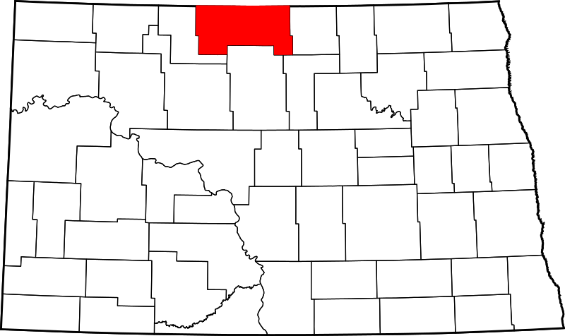 File:Map of North Dakota highlighting Bottineau County.svg