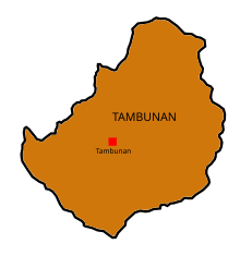 Map of Tambunan District Map of Tambunan District, Sabah.svg