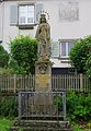 This is a picture of the Bavarian Baudenkmal (cultural heritage monument) with the ID D-6-78-174-103 (Wikidata) Mariensäule, Herrenseestraße, Reichmanshausen, Gemeinde Schonungen, Unterfranken; Deutschland