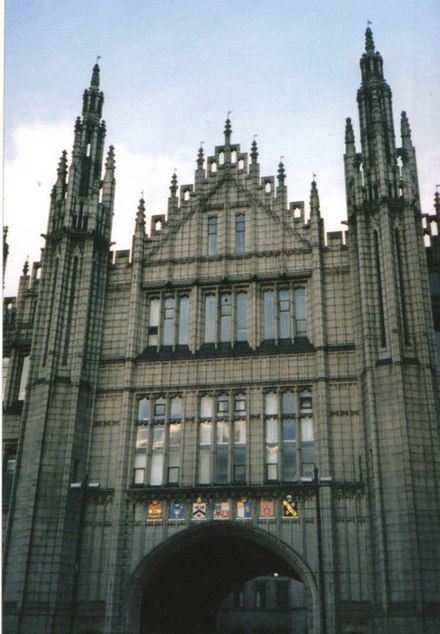 The Great Gate at Marischal College