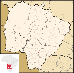 Fátima do Sul - Harta