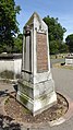 Nineteenth-century memorial in the churchyard of St Mary Magdalen Church, Bermondsey. [225]