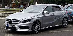 Mercedes-Benz A 250 BlueEFFICIENCY AMG Sport (W 176) - Frontansicht, 17. September 2012, Düsseldorf.jpg