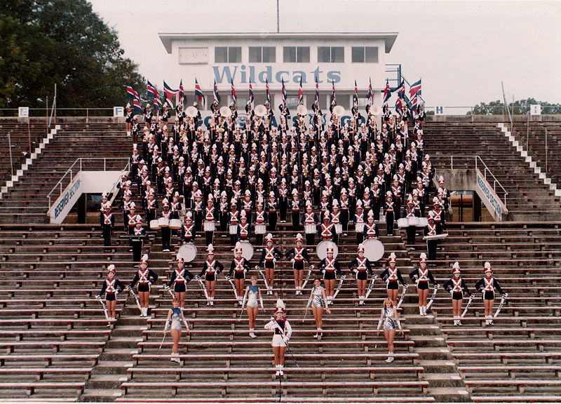 File:Meridian High School Wildcat Band 1984-85.jpg